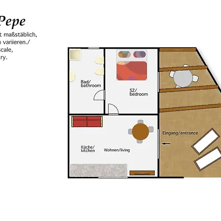 Appartement Mit Terrasse, Pool Und Garten Guía de Isora