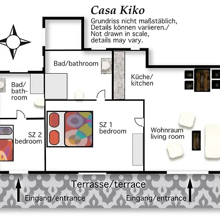 Mit Terrasse, Pool Und Garten Appartement