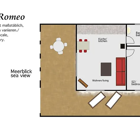 Appartement Mit Terrasse, Pool Und Garten